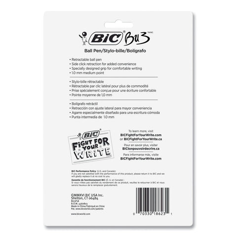 BICBU3P18-BLK